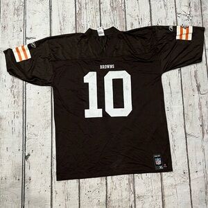 Brady Quinn Cleveland Browns Reebok NFL Football Sports Jersey Shirt